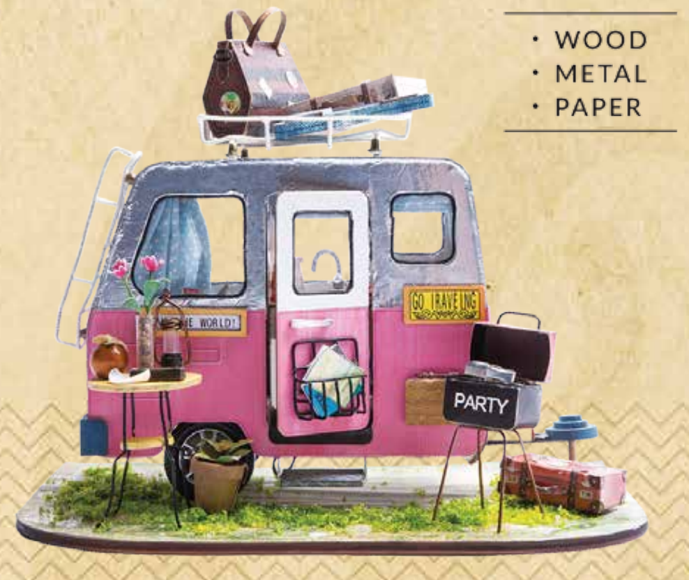 DIY Miniatur Wohnwagen